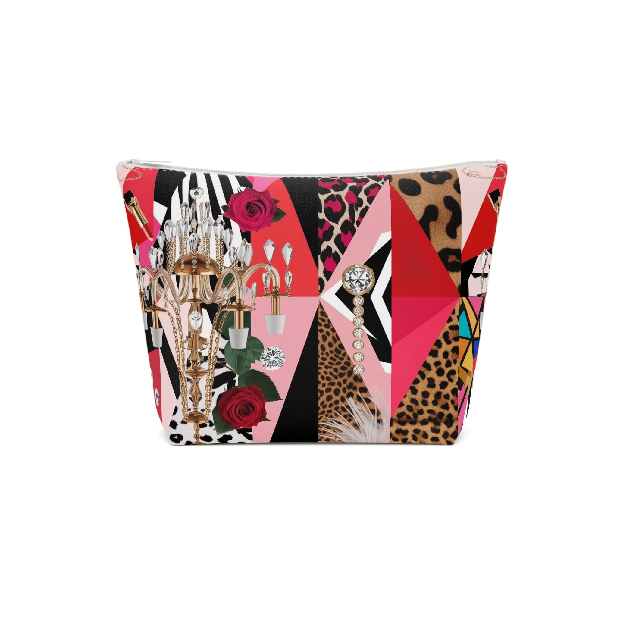 L'Kole Electric Glam Neon-Colored Makeup Bag