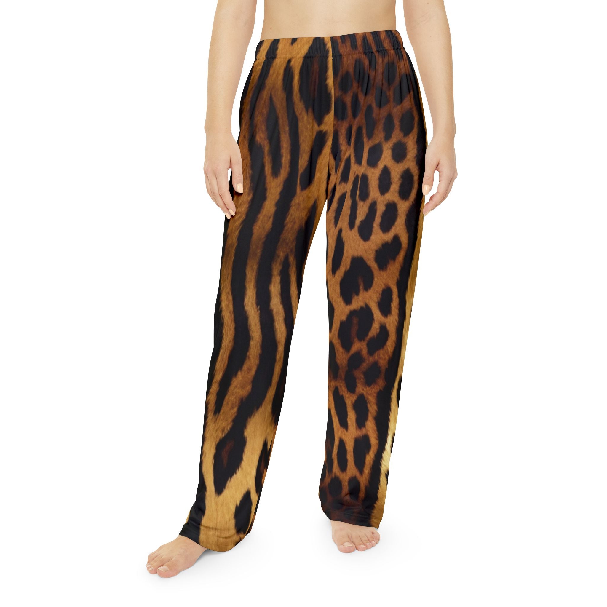 LN&Co Signature Wild Leopard Style Women's Pants