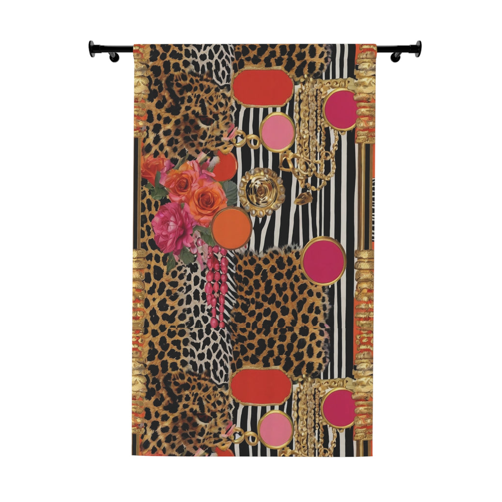 L'Kole Window Curtains- She Roars Collection  (1 Piece)