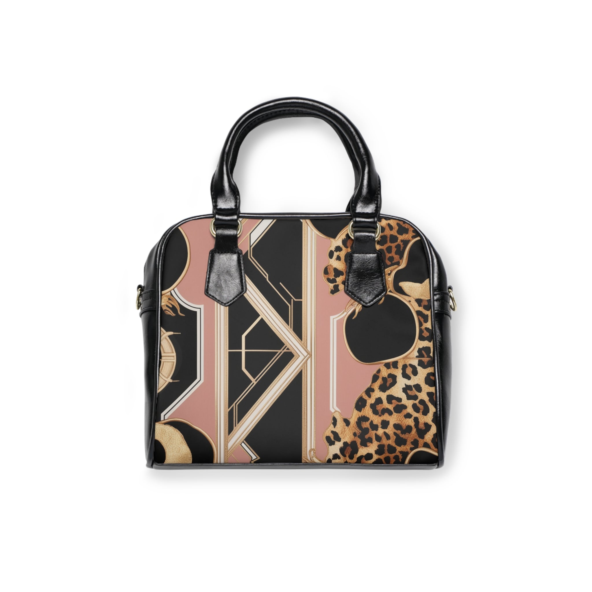 LN&Co  Signature I  Chic Leopard Print Shoulder Handbag