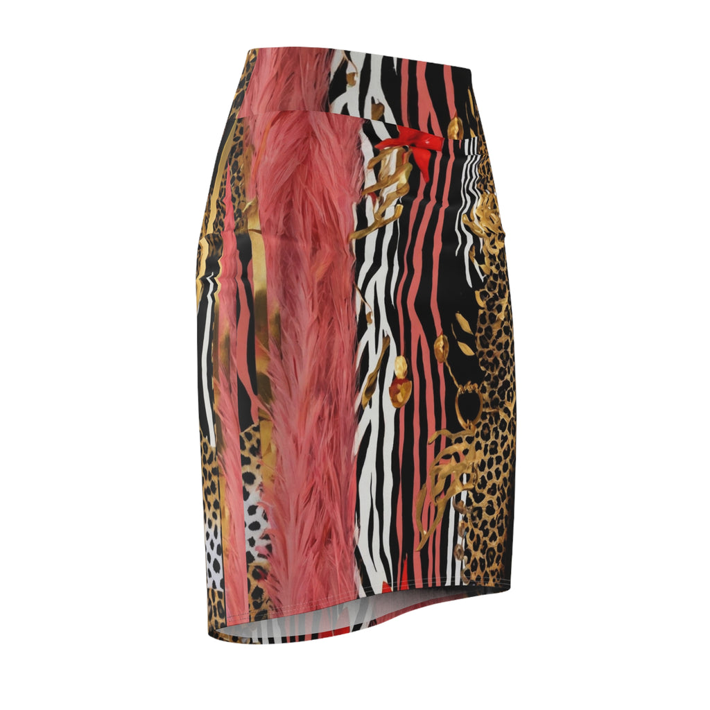 L'Kole Women's Pencil Skirt (She Roars Collection)