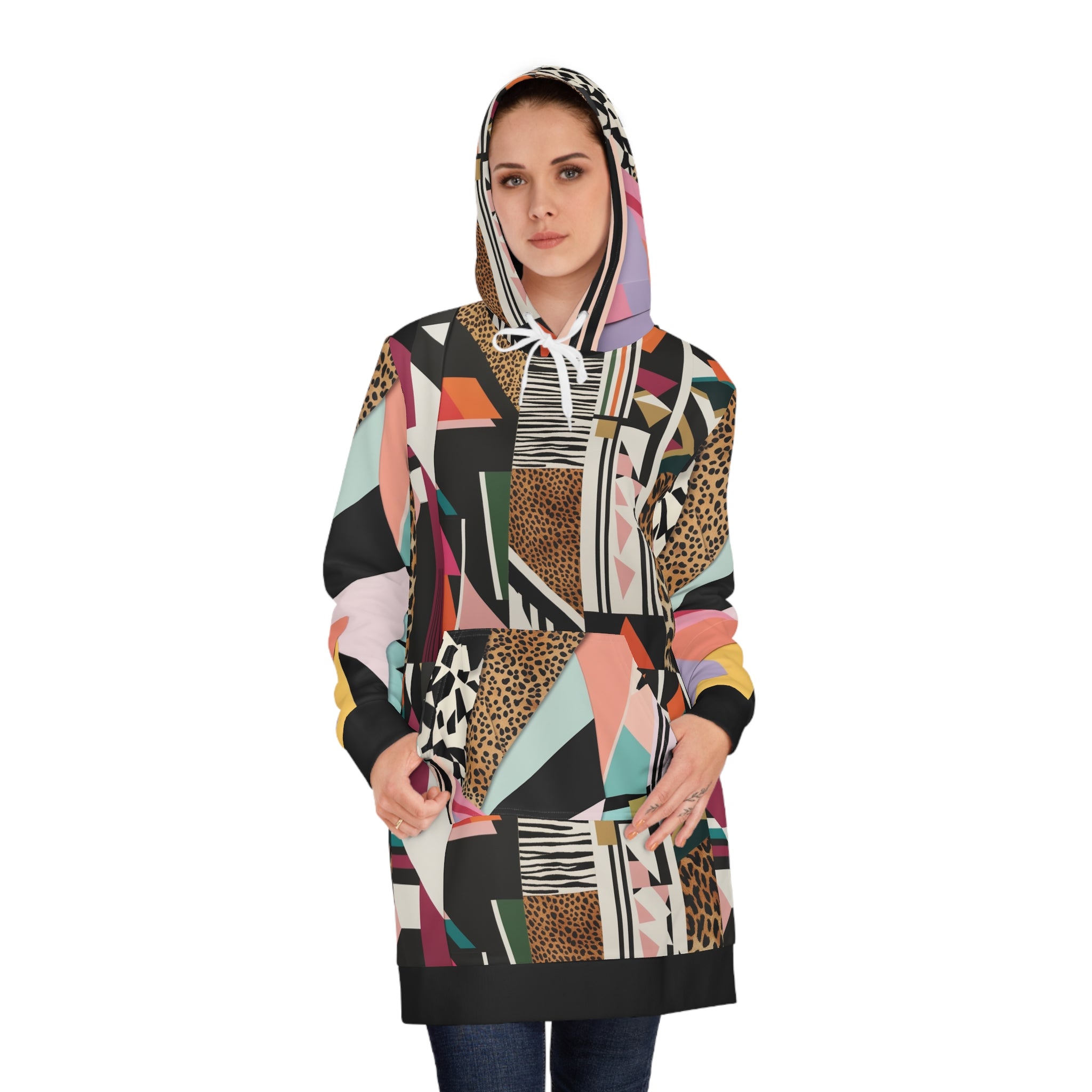 Londyn Nikole & Co Lipstick & Labels Women's Hoodie Dress